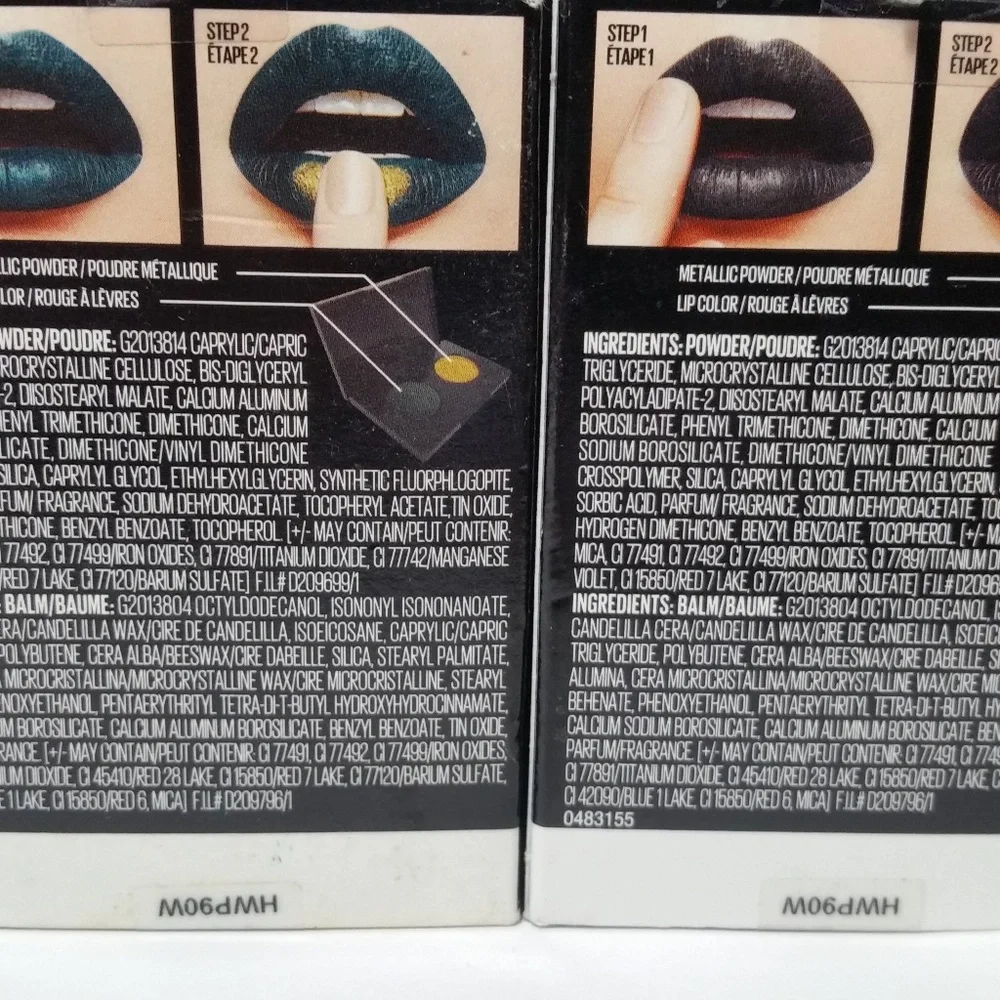 Maybelline Python Metallic Lip Kit Complete Set 8 - Picture 8 of 9